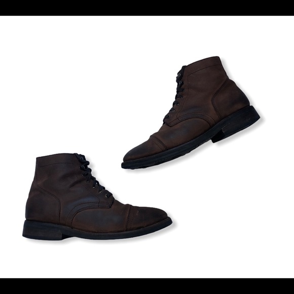 SOLD Thursday Leather everyday Captain lace up - Picture 5 of 6